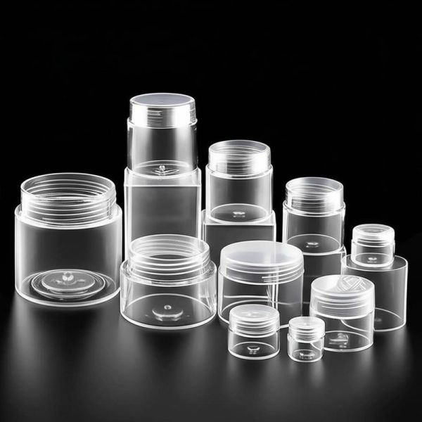 Cosmetic Plastic Beauty Jar 10ml 15ml 30ml 60ml 80ml 100ml 120ml 150ml for Beauty Products