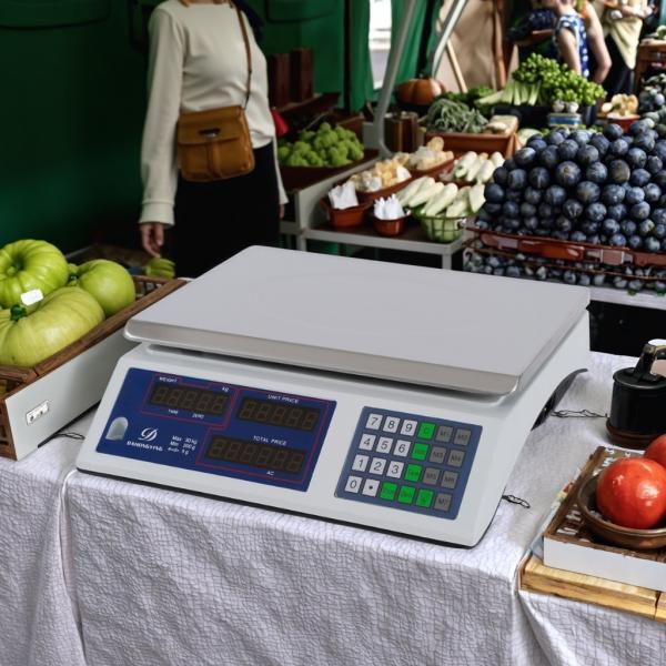 Balance numérique à affichage LED 30 kg avec assistance OEM et ODM personnalisable proposée