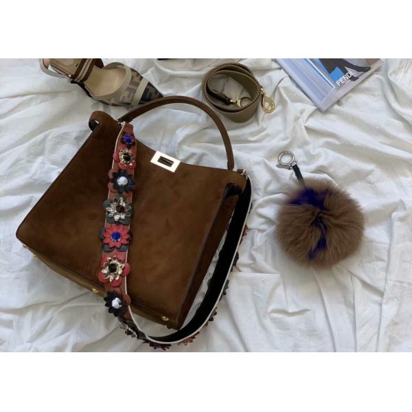 Peeakboo Classic nubuck Womens Luxury Handbag high capiciry cross-body bag