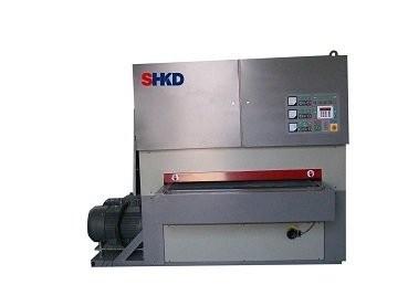 Small Footprint Metal Deburring Machine Wide Belt Sander For Metalworking