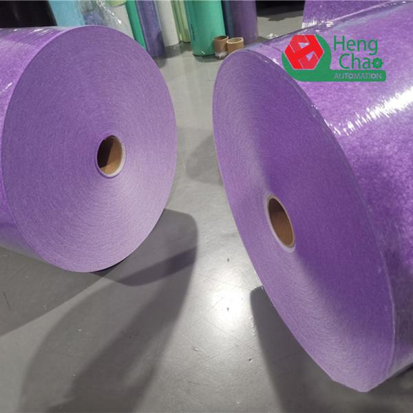 Purple F6 HEPA Filter Paper 78gsm Non Woven Melt Blown Fabric