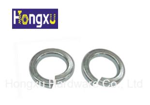 DIN127 DIN128 Carbon Flat Spring Steel Washers Zinc Plated M2 - M36
