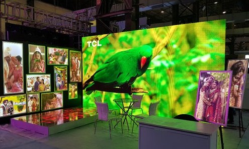 Ультра тонким разверток приведенная этапом фона экрана арендная 1/8 1R1G1B AC260V