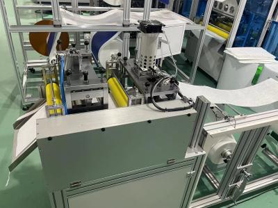 Máquina de fabricação de sacos pequenos trapezoidais de controlo por programa PLC.