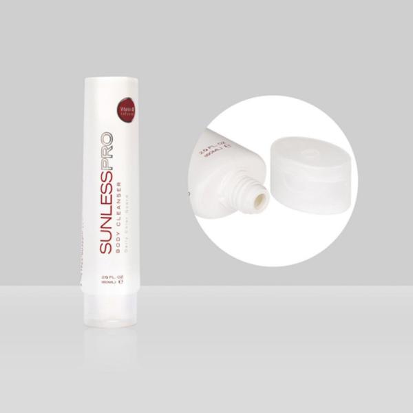 Косметическая пакуя трубка D30mm 30-60ml жидкостного учреждения пластиковая овальная