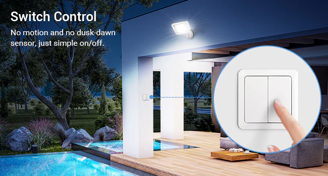 Ultra bright energy-saving LED flood light,,adjustable,Outdoor landscape courtyard garage safety lighting