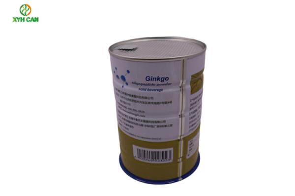 Food Grade Empty Milk Powder Tin Can Tin Plate Containers Packaging 0.21mm  Thickness