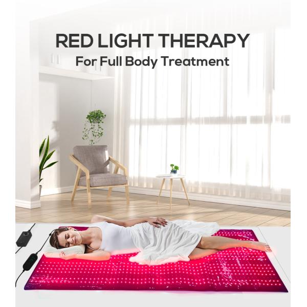 Полный корпус красный инфракрасный светодиодный терапевтический коврик спальный мешок 90W OEM