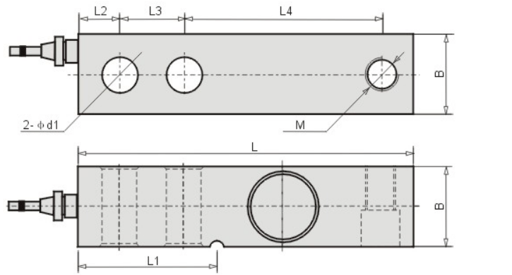 Single Shear Beam Load Cells For Industrial Scales hand pallet truck