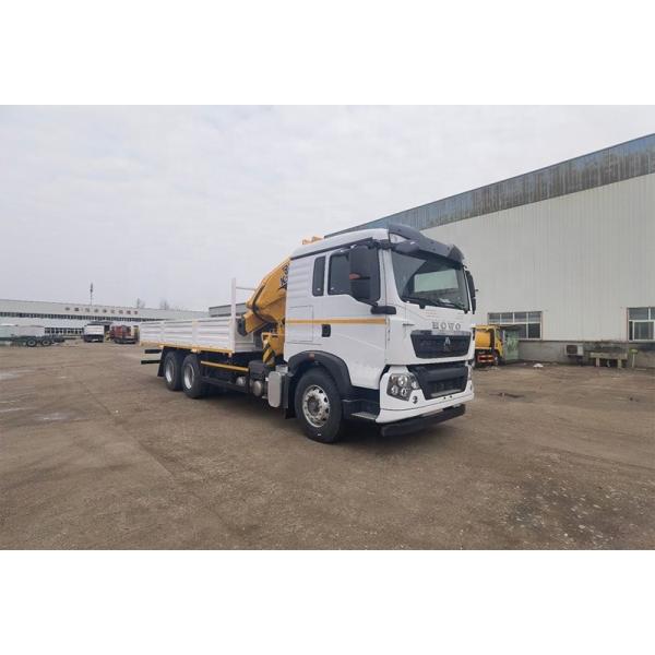Cargo Mounted Crane SQS250 SQS300 SINOTRUK HOWO 6x4 10t Crane Truck