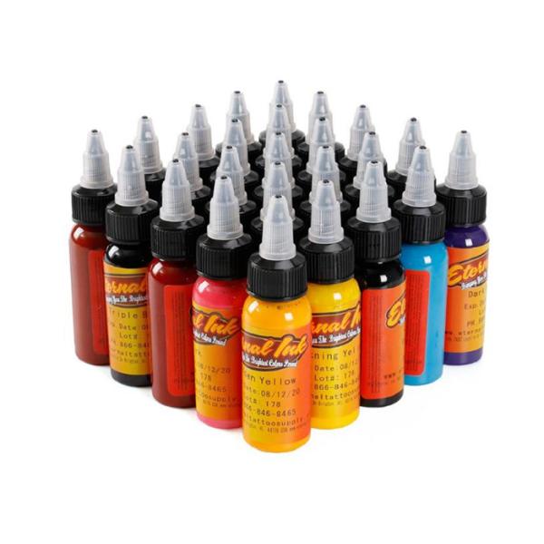 25 Colors 30ml/bottle Eternal Tattoo Ink Body Art Pigment