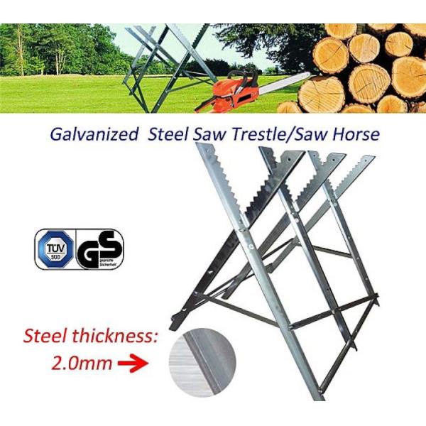 Heavy Loading Capacity Heavy Duty Steel Sawhorse With Stable Support