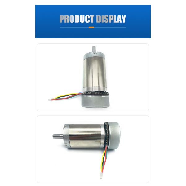 12v 24v  42mm Diameter Gear Box DC Gear Brushless Planetary Motor