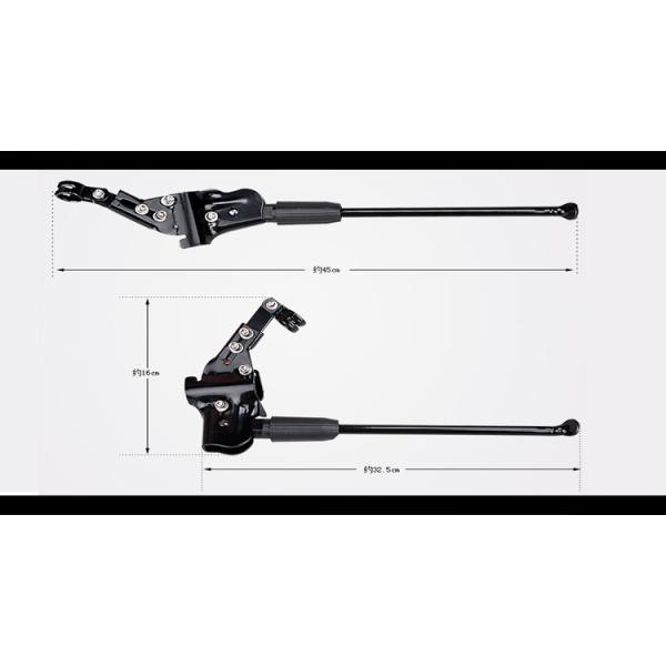 Black color Mountain bike Aluminium Bicycle support Bike parking stand