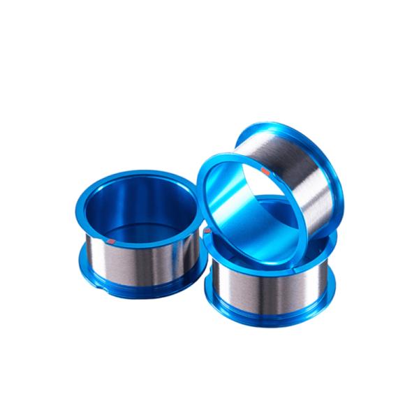 Custom Pd Thickness 0.015mm Palladium Coated Copper Wire Low Resistivity RF Semiconductor Components