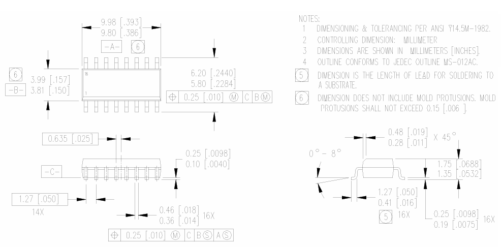 IR2086STRPBF 600V Half-Bridge Driver IC High-Side Bootstrap 200mA/350mA Sourcing/Sinking 50ns Deadtime Control VCC UVLO Protection For Motor Drives and UPS Inverters