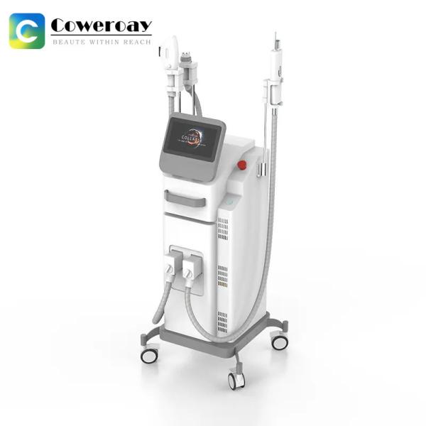 Painless E-light Laser Machine 532nm 1064nm Tattoo Removal Skin Rejuvenation Beauty Equipment