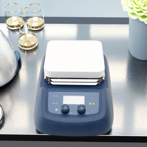 80rpm - 1500rpm Digital Hot Plate Stirrer 7 Inch LCD Heated Magnetic Stirrer