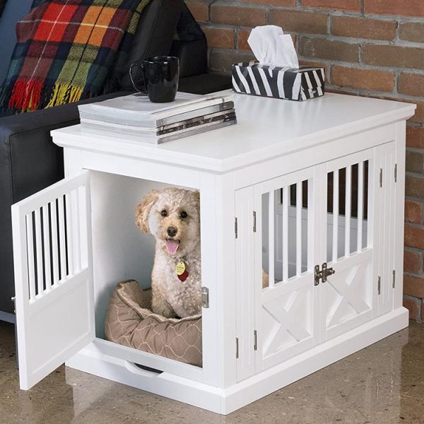 OEM MDF Wooden Pet House Crate Cat Bed Dog Kennel
