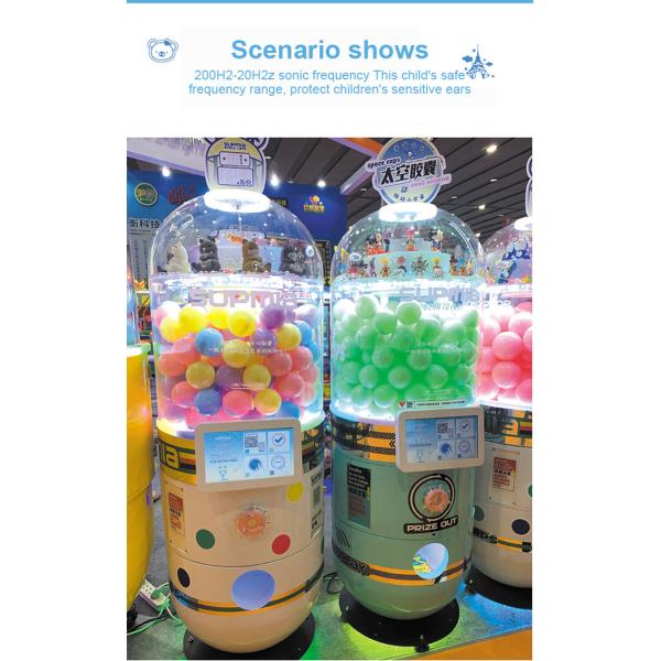 Coin Operated Game Gift Machine Bouncy Ball Capsule Toy Machine