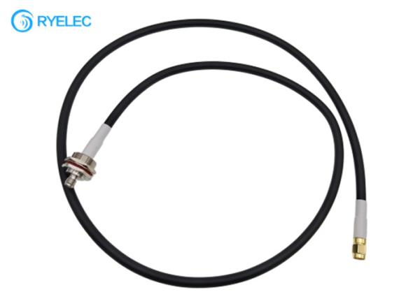 SMA Male To SMA Female With M16*1.0 Fixing Thread Seal Oring Ultraflex LMR240 Cable