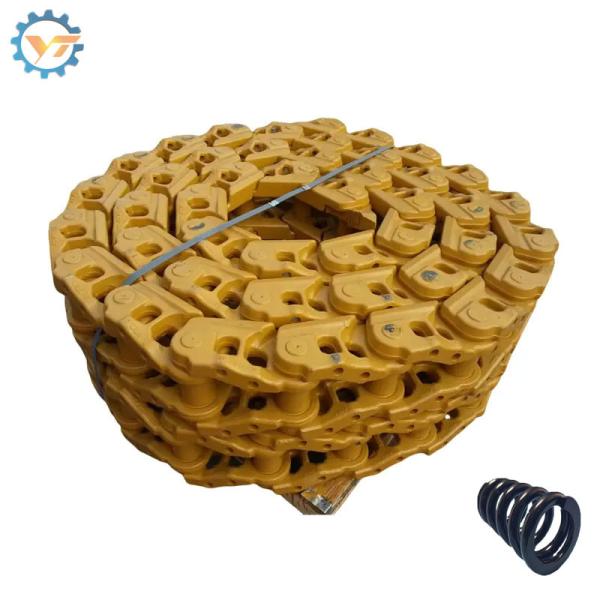 Traitement thermique élevé de la chaîne de liaison pour le bulldozer D4H HRC 4-10 mm