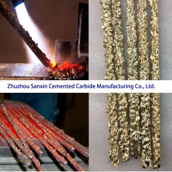 Steel Cutting Grades Of Tungsten Carbide Composite Rod For Oil Industry Parts