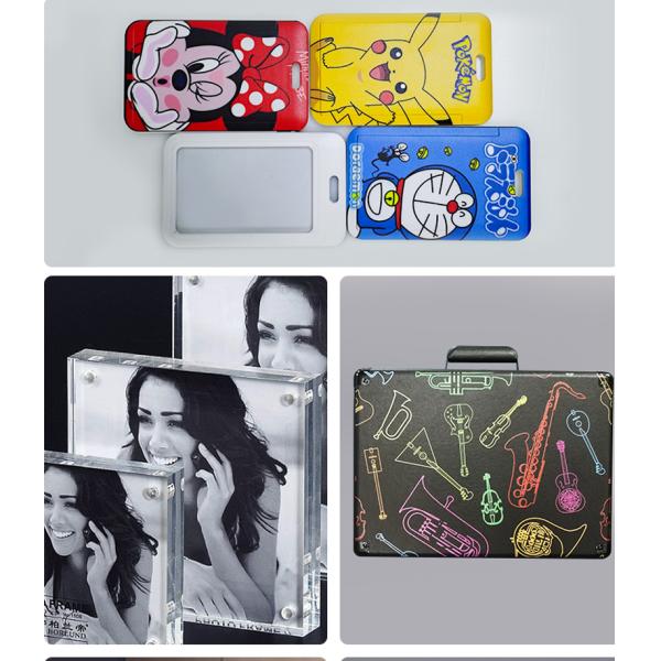 Industrial 6090 UV Printer Flat Panel Phone Case Cylindrical Cup Card Logo Crystal Label Pattern