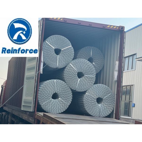 Low Carbon Steel Wave Pipe Guard Mesh High Tensile Subsea Pipeline Reinforced Mesh