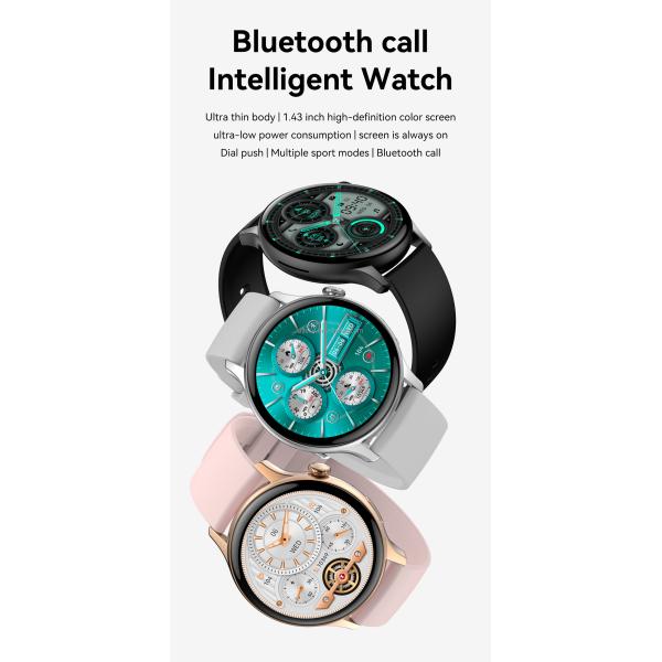 Bluetooth Watch Luxury Heart Blood Fitness Tracker Waterproof Nurse'S Watches NFC Reloj Smartwatch Touch Sport Watches