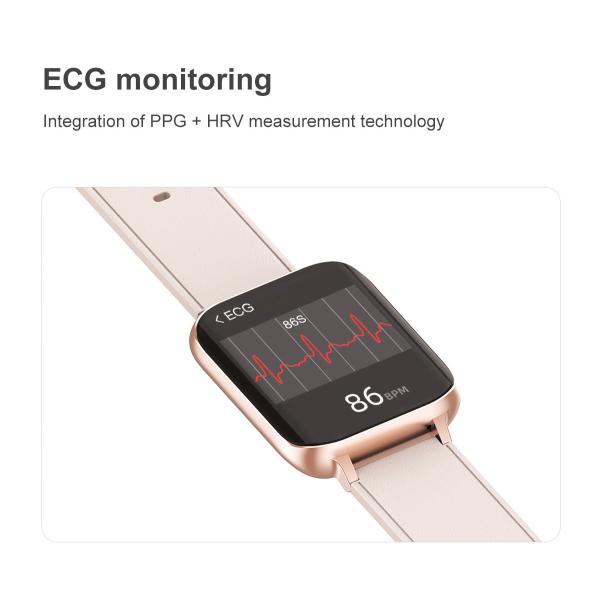 1,78 дозор здорового спорта тарифа сердца дюйма 420*485 ECG Mp3 умный