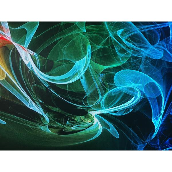 A cor completa interna do consumo da baixa potência conduziu a exposição que anuncia o peso leve