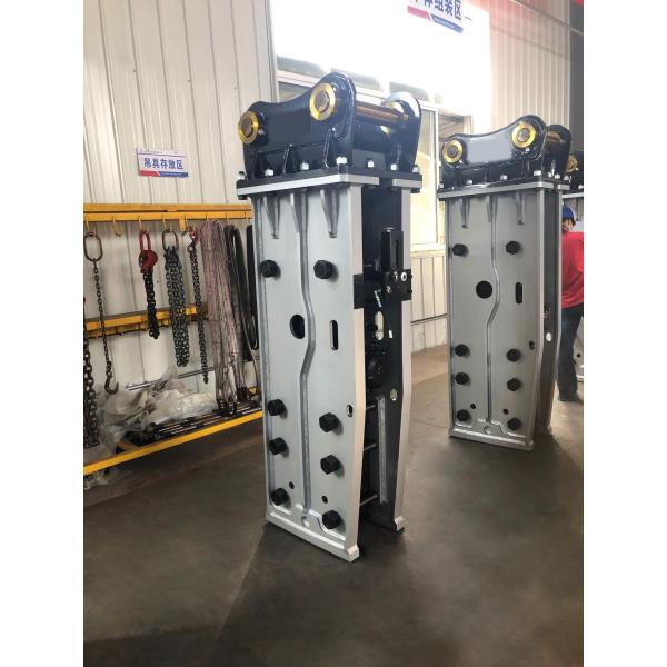 Tipo de caja de construcción rompehielos hidráulicos retroexcavadora martillo de roca para excavadora de 23 toneladas