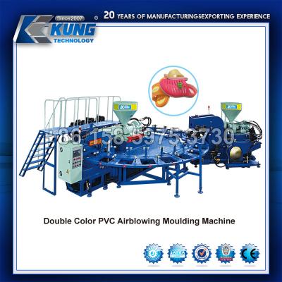 Máquina de molde durável do deslizador, processo dobro da modelagem por injeção do PVC da cor