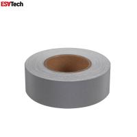 9910 Tejido de lavado industrial de plata 100%Tejido de poliéster para ropa de seguridad