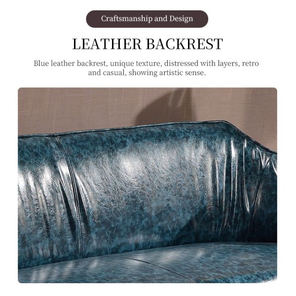 Nidea #8935 Luxurious Simple and Modern Office Sofa with Coffee Table Set for Reception Meeting & Negotiation Areas