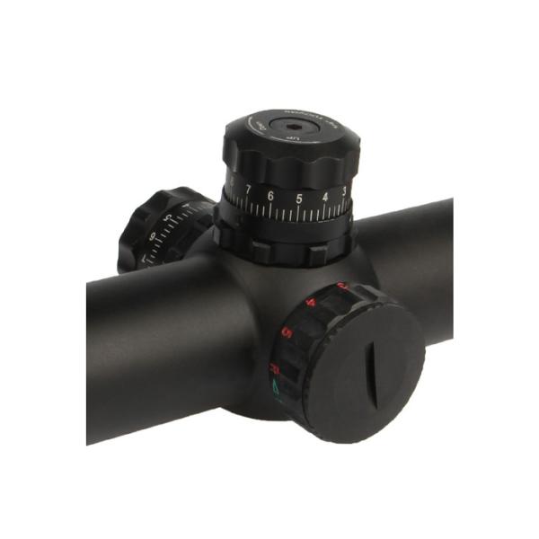 Green Coating Long Range Shooting Scopes , Target Shooting Scopes 3 - 15X Magnification