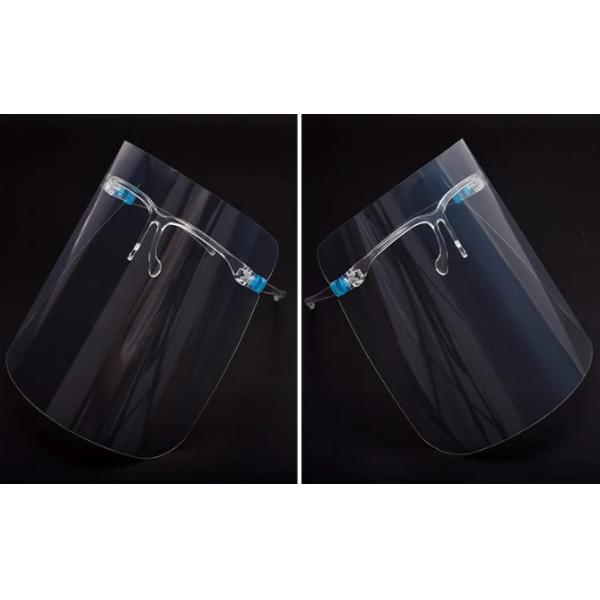 Transparent Protective Kids Child Children Safety Visor Face Facial Weat Glasses Clear Shield Faceshield with Glasses Fr