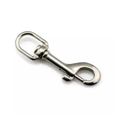 Stainless Steel 304 316 Dog Buckle Swivel Brass Snap Dog Hook with Polished Finish