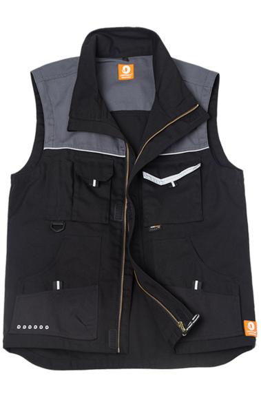 320gsm Classic Cotton Vest With 2 Large Side Pockets