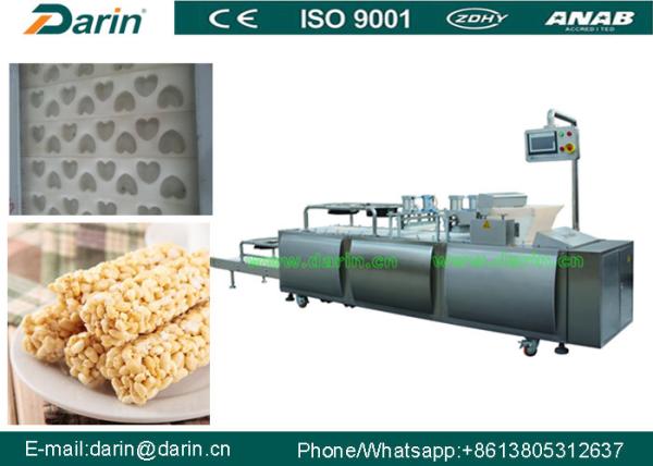 Barra certificada CE que forma o petisco de aço inoxidável do fruto da barra de Granola da máquina