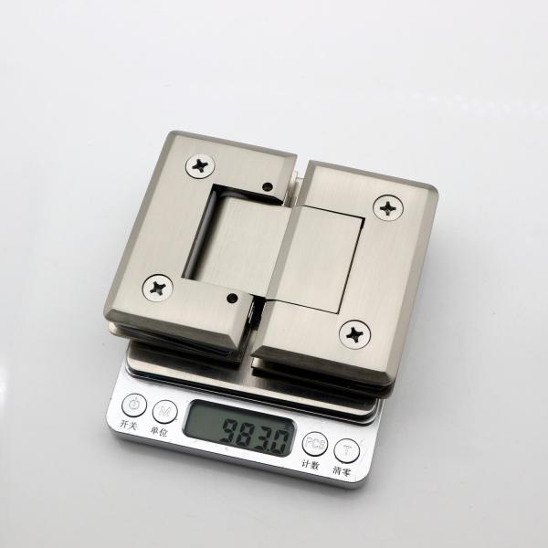 180 Degree Stainless Steel Shower Door Glass Clamp Hinge for Long Life Laundry Needs