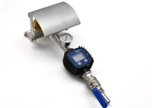 IEC 60529 Hand Held IPX3 And IPX4 Spray Nozzle With Digital Flowmeter
