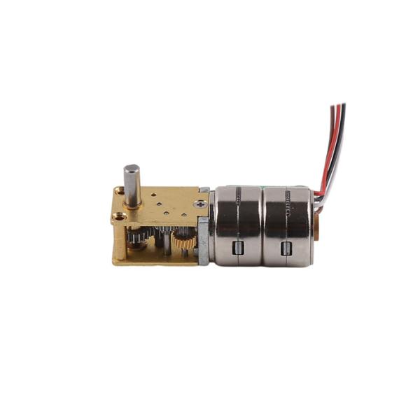 Multi Gear Ratio Double Stack Stepper Motor 15mm High Torque Stepper Motor With Gearbox，Gearbox ratio 1:21 to 1:1030