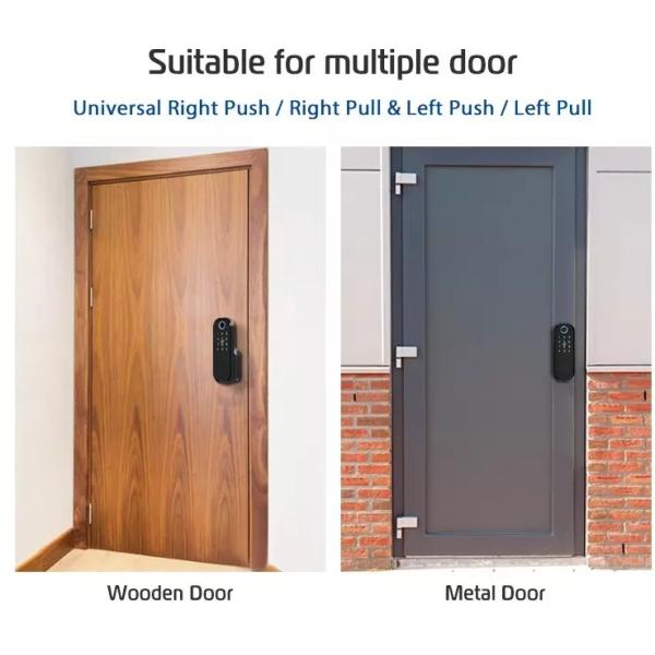 Замки оправы Deadbolt 12V кнопочной панели Keyless дома WiFi электрические
