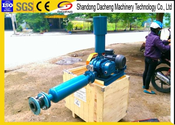 Sewage Air Roots Rotary Blower With Coupling Drive Method 3.34-4.08m3/Min