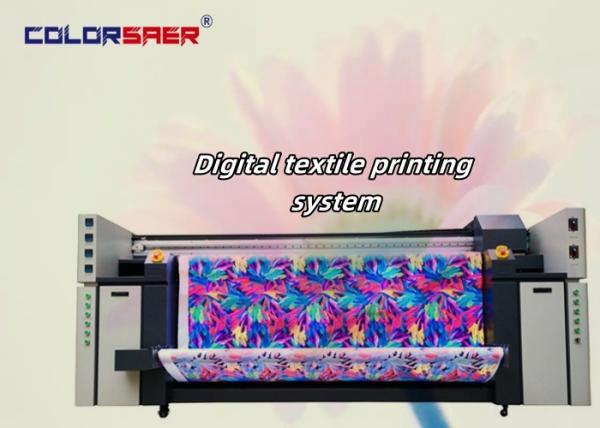 I3200-A1 Máquina de impresión textil digital con sistema de rodadura automática