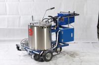 Máquina termoplástico da marcação de estrada do impulso da mão com e sistema da pintura da arma de pulverizador