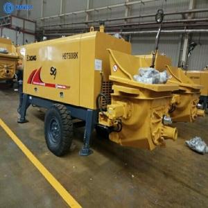 pompe concrète montée par remorque de 8Mpa HBT5008K 82kW