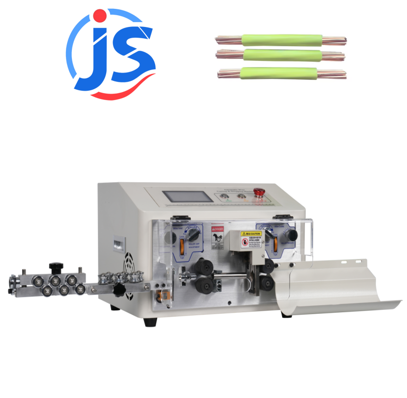 Industrial Automatic Wire Stripper Machine White Metal Wire Stripper Machines